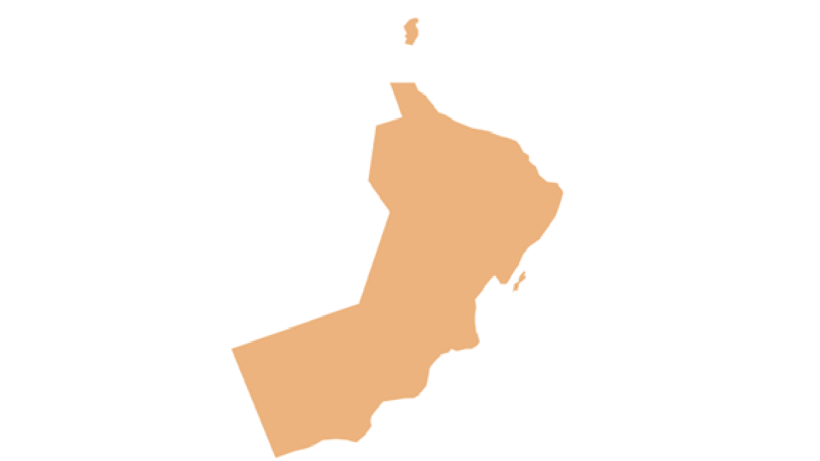 Map of Oman